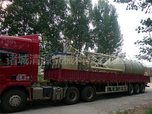 发往河南焦作的石灰仓