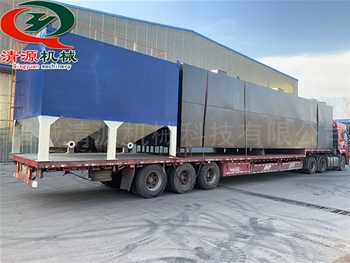 发往青岛城阳地埋式生活污水处理设备，斜管沉淀器