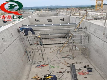 链板式刮油刮泥机安装