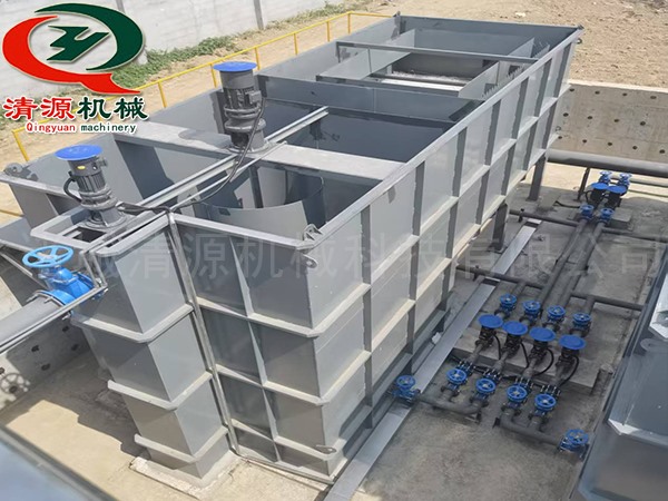 一体化斜管沉淀池安装